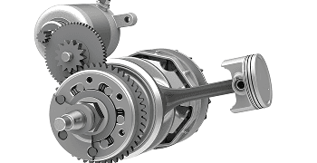 ONE WAY CLUTCH FOR QUIETER START